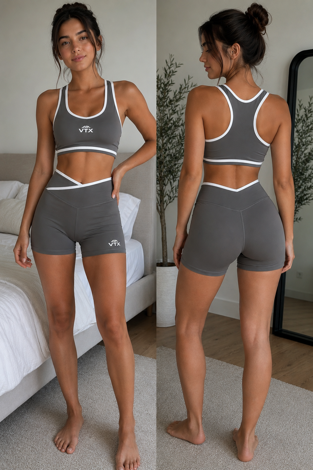 VTX GREY SHORT SET